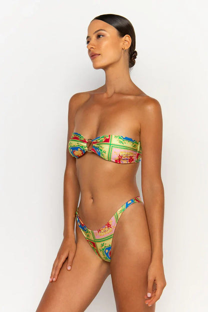 ORÉA™ – Bandeau Split Bikini Set